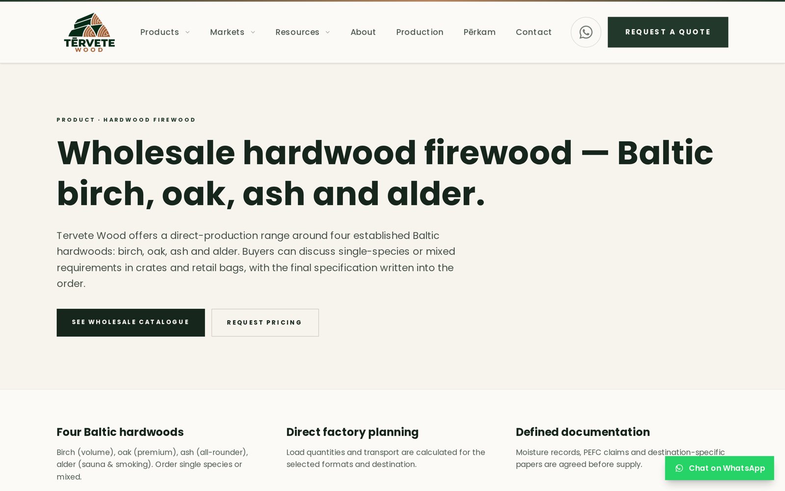 Tervete Wood — 2